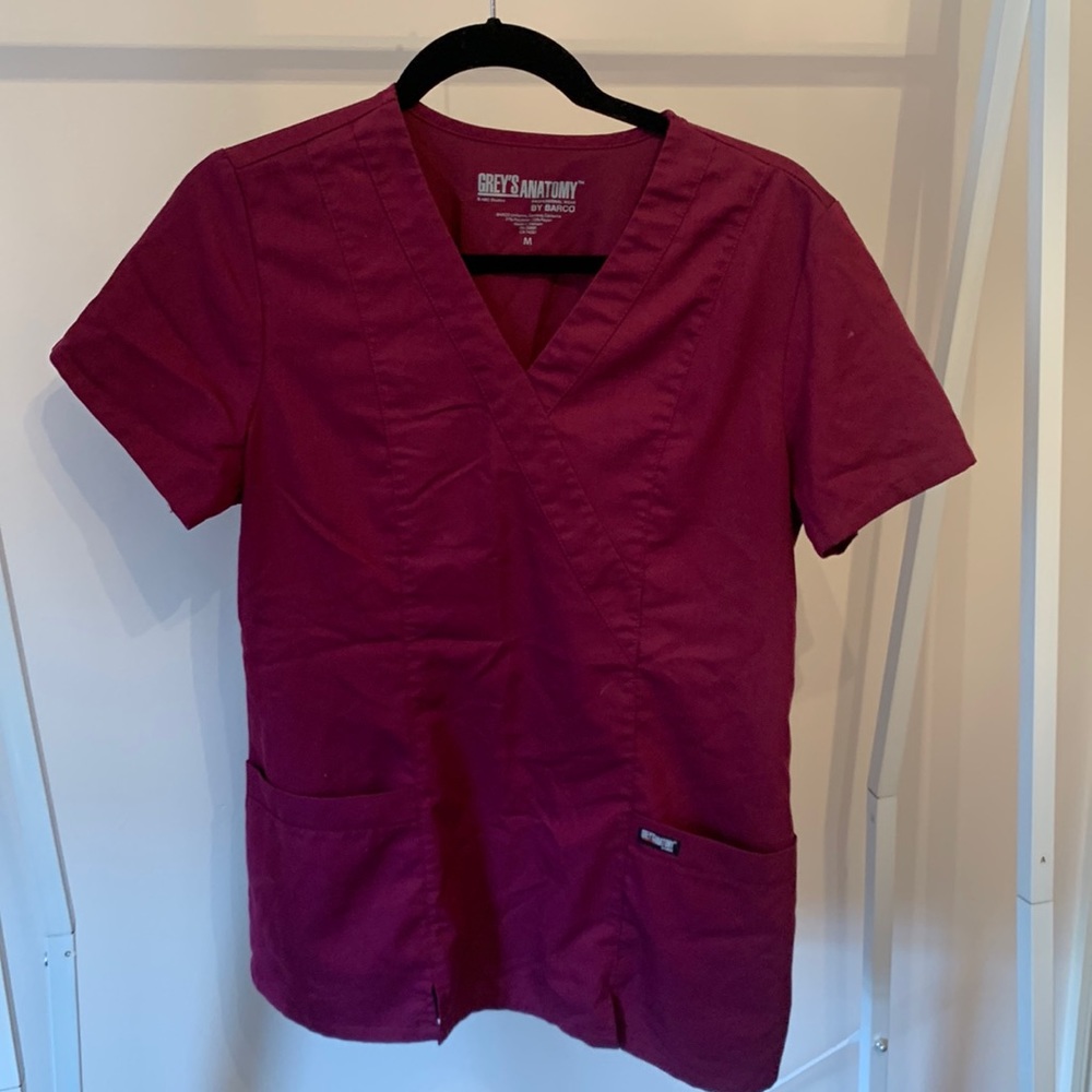 Greys anatomy scrub top
